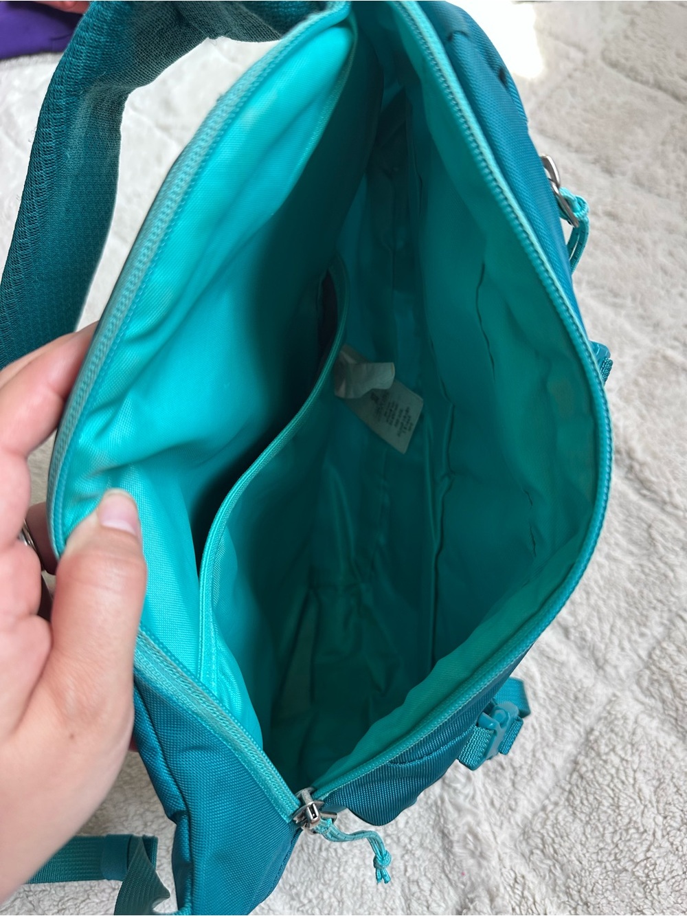 Patagonia | Teal Adjustable Atom Sling 8L Bag Backpack - Picture 6 of 7